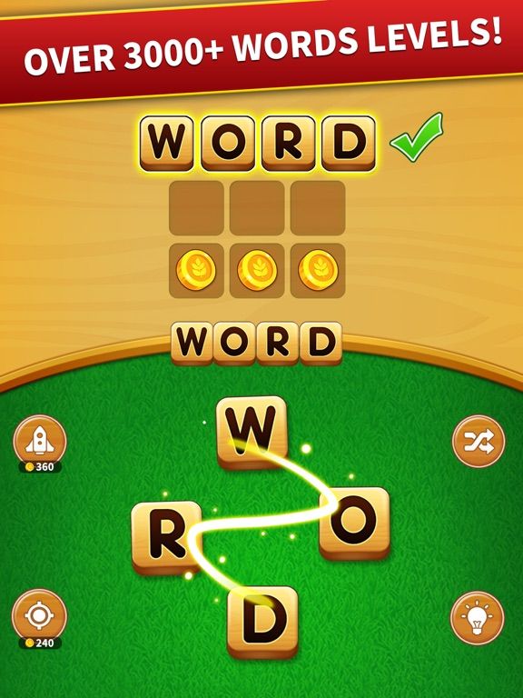 Word Harvest-Brain Puzzle Game App Screenshot
