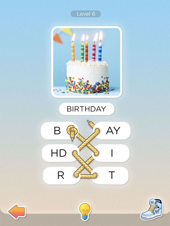 Word Laces game screenshot