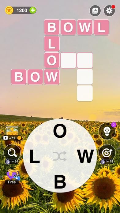 Word Link-Connect puzzle game game screenshot