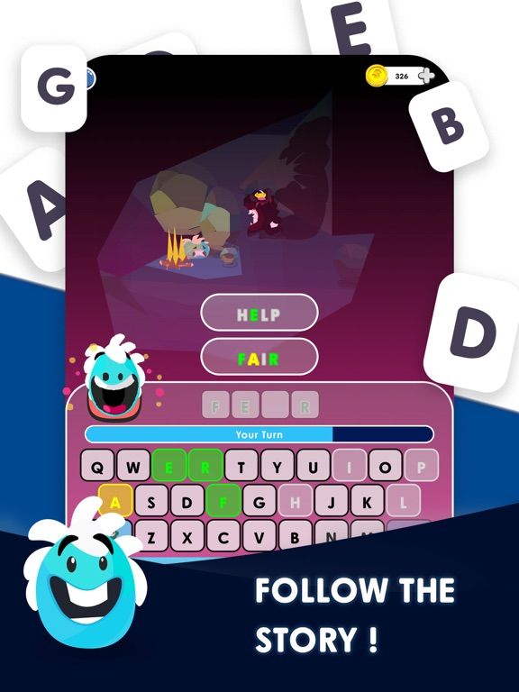 Word Master Mind Puzzle Game game screenshot