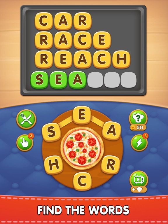 Word Pizza game screenshot