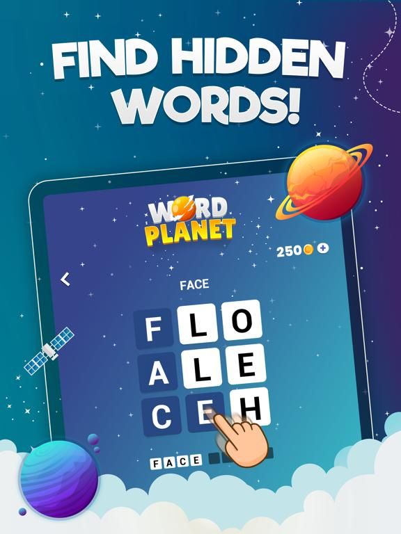 Word Planet game screenshot