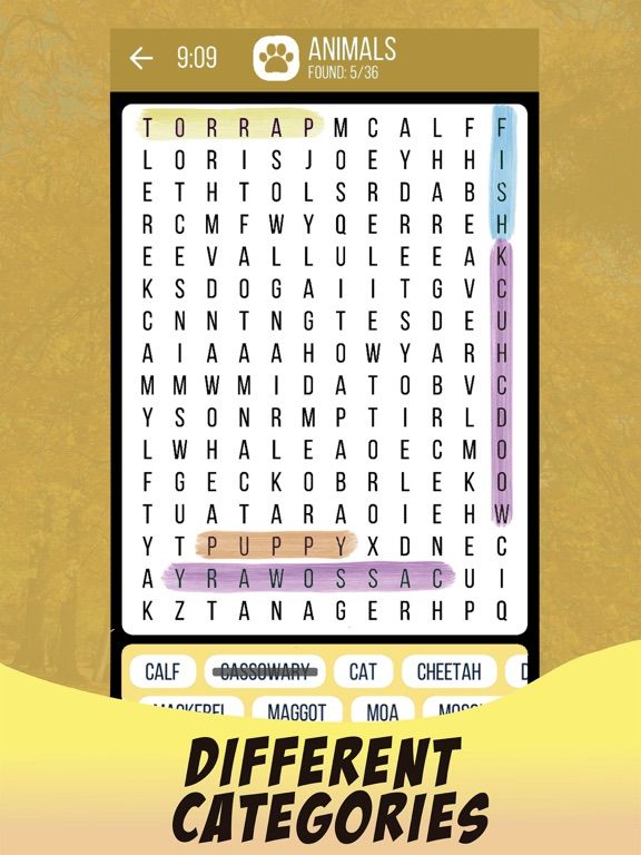Word Search 2020 App Screenshot