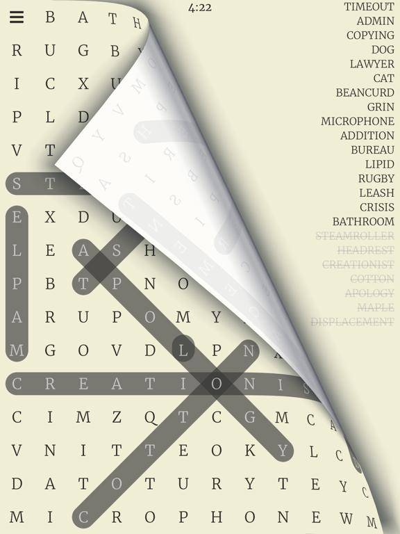 Word Search Large App Screenshot