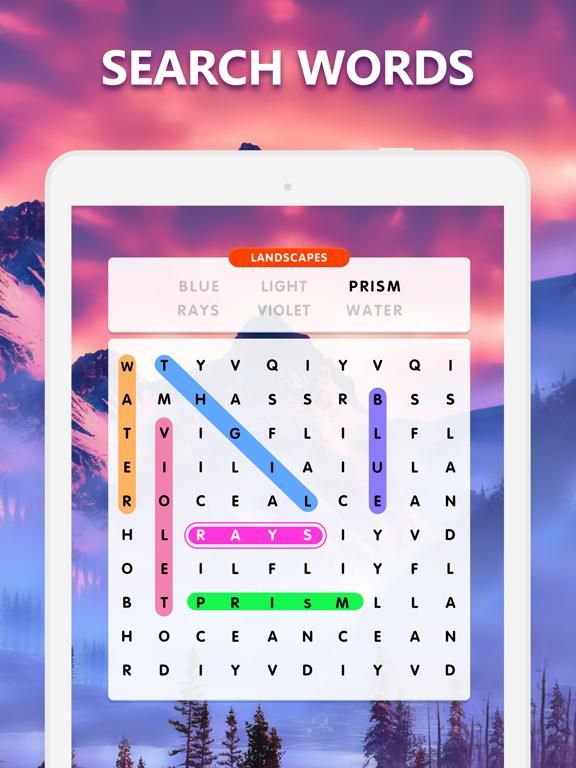 Word Search Pic App Screenshot