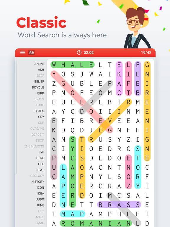 Word Search Puzzle plus game screenshot