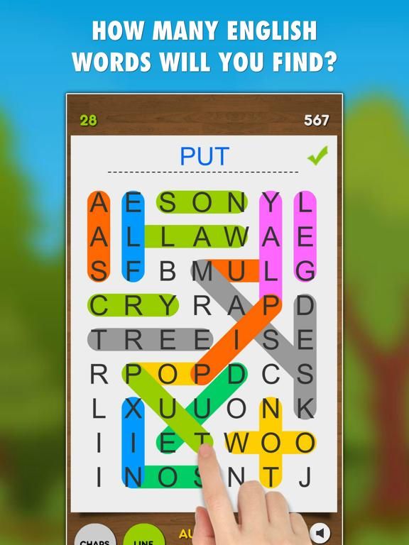 Word Search Unlimited PRO game screenshot
