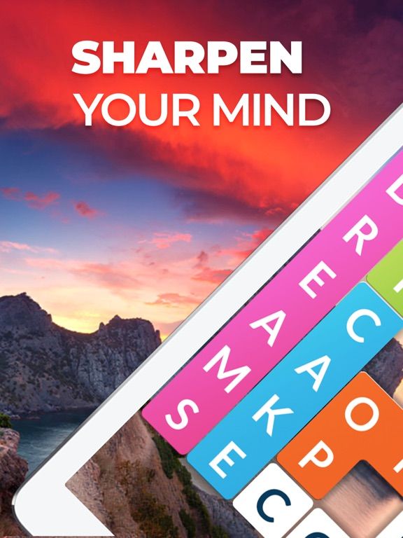 Word Shapes Puzzle App Screenshot