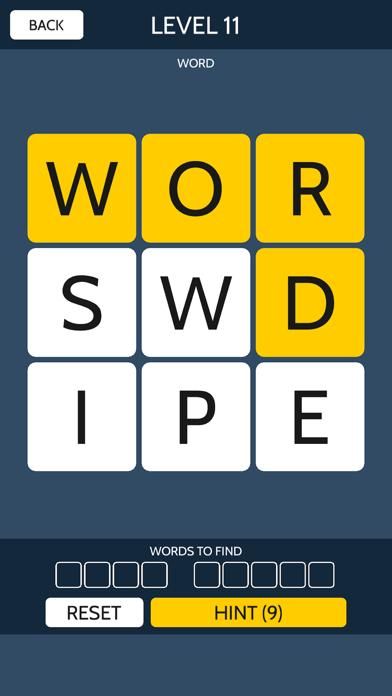 Word Swipe game screenshot