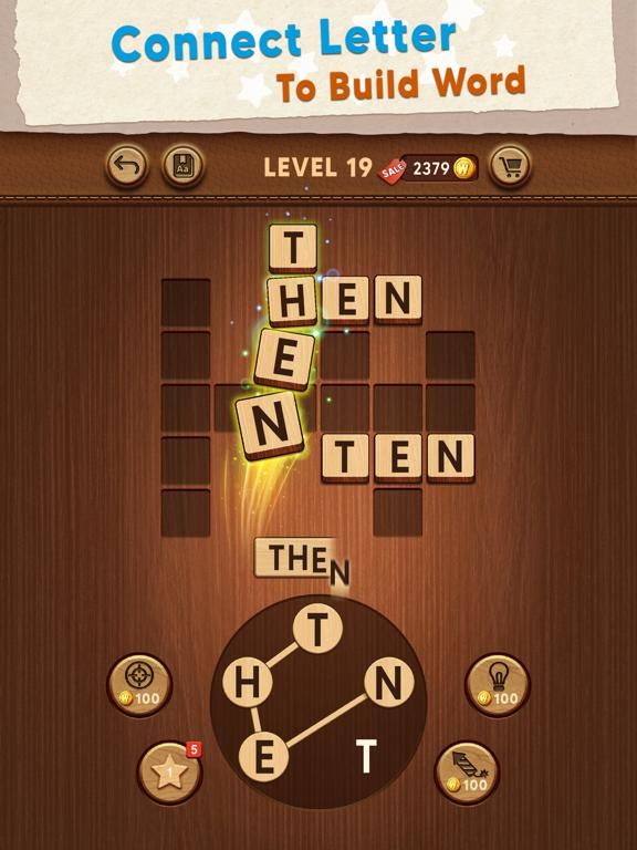 Word Timber: Link Puzzle Games game screenshot