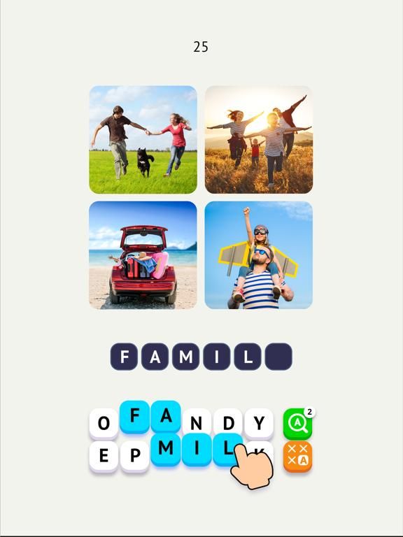 Word Travel: Pics 4 Word game screenshot