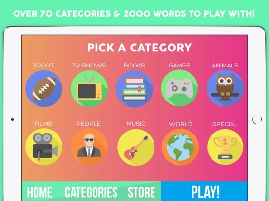 Word Up! Charades Style Party Game game screenshot