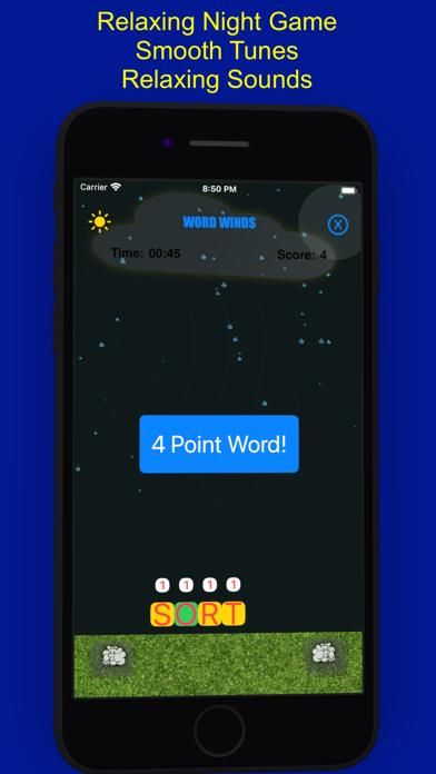 Word Winds: Relaxing Word Game game screenshot