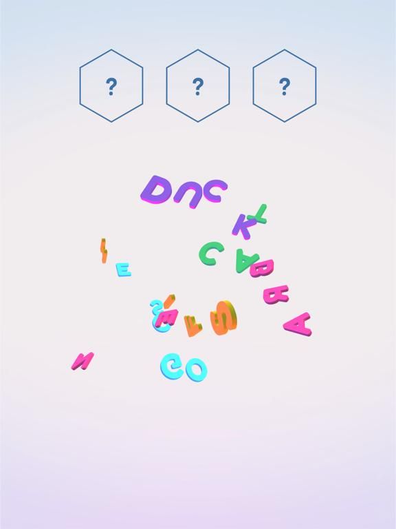 Words 3D App Screenshot