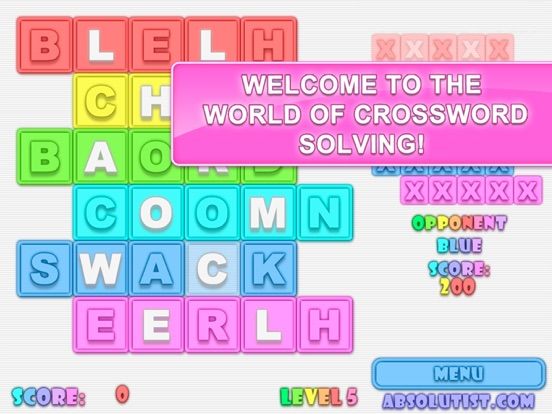 Words and Riddles: Crossword Puzzle Full game screenshot