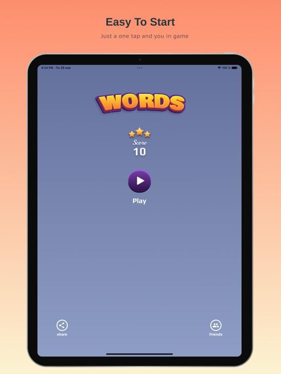 Words Crossword game screenshot