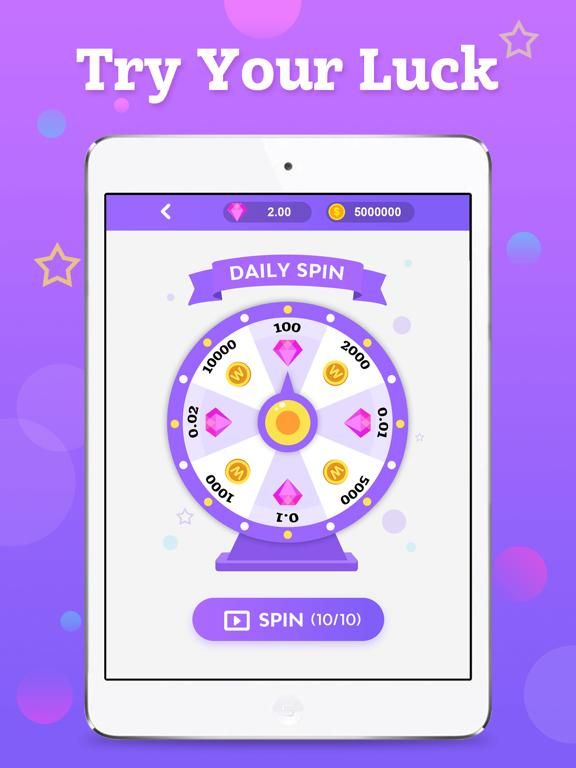 Words Luck: Search, Spin & Win game screenshot