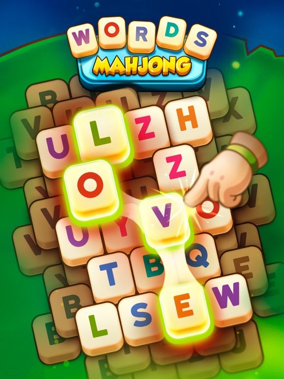 Words Mahjong game screenshot