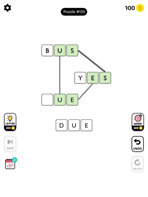 Words Web game screenshot