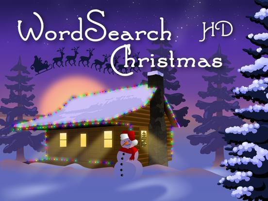 WordSearch Christmas HD game screenshot