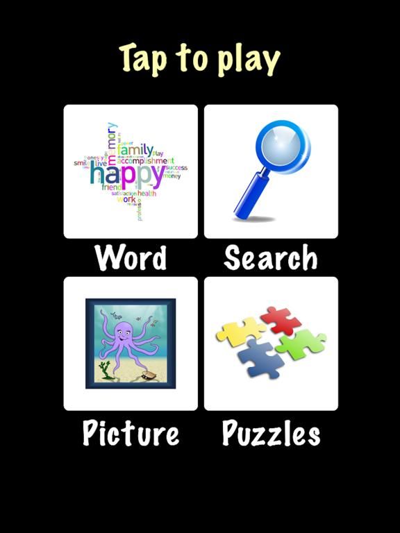 WordSearch Picture Puzzles App Screenshot
