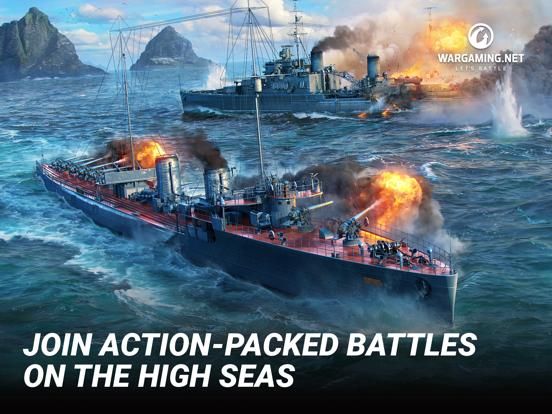 World of Warships Blitz game screenshot