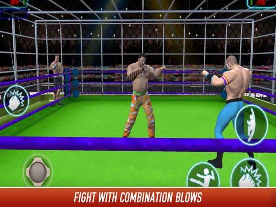 Wrestling Cage Fightings App Screenshot