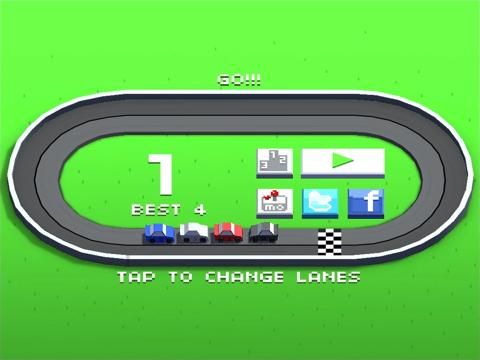 Wrong Way Racing game screenshot