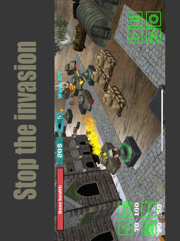 WW2 Tower Defence AR game screenshot