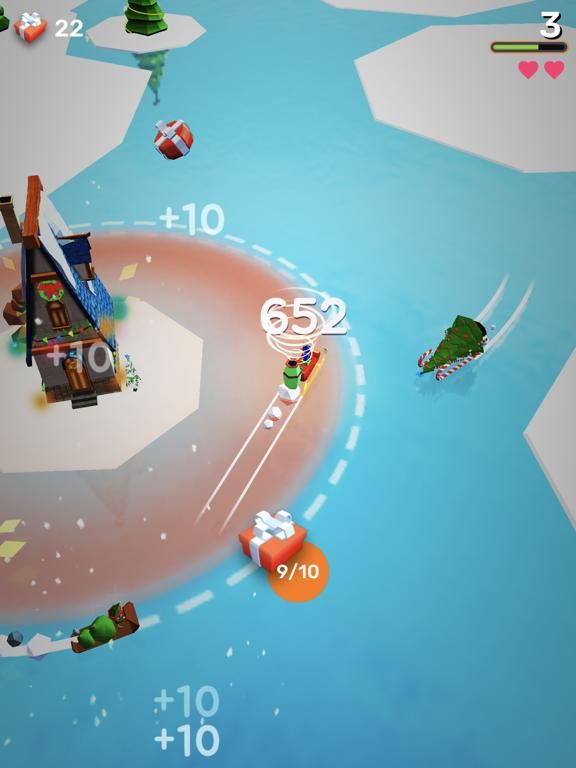 XMAS RUSH: Snow, Race & Gifts game screenshot