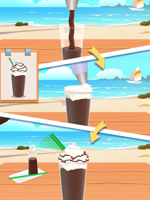 Yummy Shakes App Screenshot