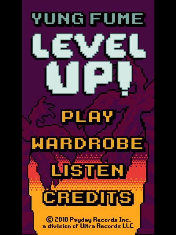 Yung Fume Level Up! App Screenshot