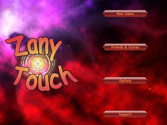 Zany Touch game screenshot
