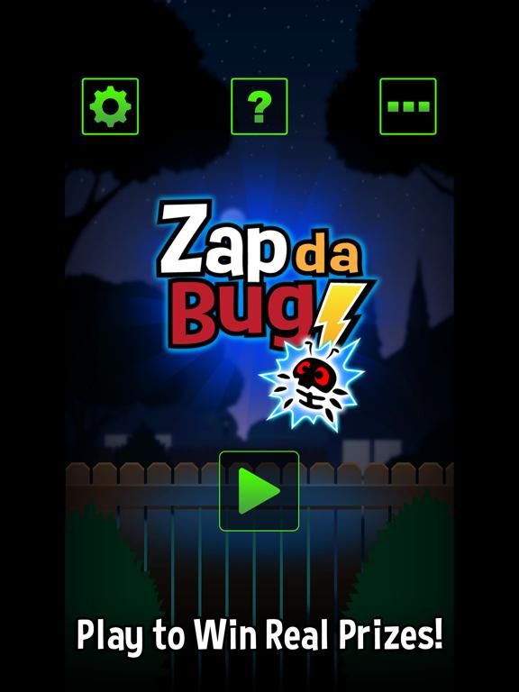 Zap Da Bug game screenshot
