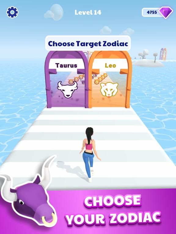 Zodiac Runner! game screenshot