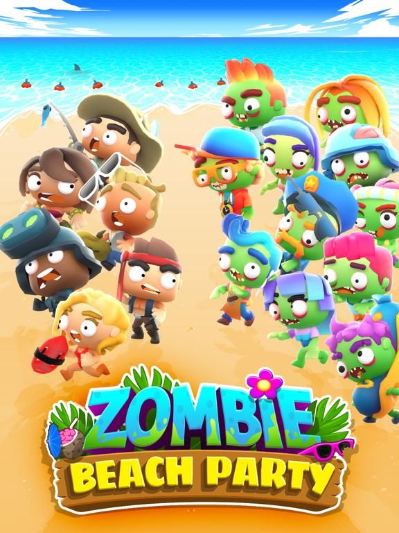 Zombie Beach Party game screenshot