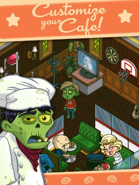 Zombie Café game screenshot