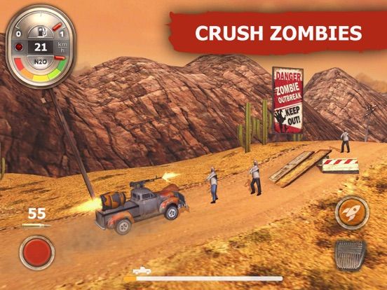 Zombie Derby: Race and Kill game screenshot