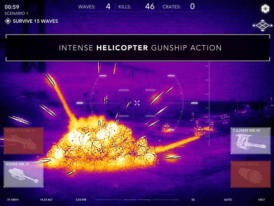 Zombie Gunship Revenant AR game screenshot