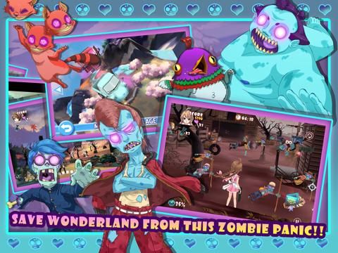 Zombie Panic in Wonderland DX game screenshot