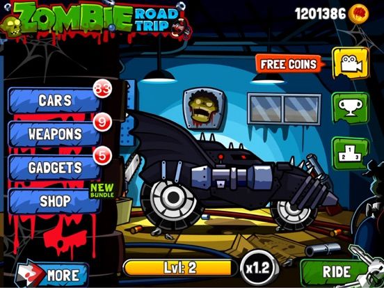 Zombie Road Trip-shooting&run game screenshot