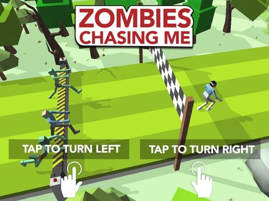 Zombies Chasing Me game screenshot