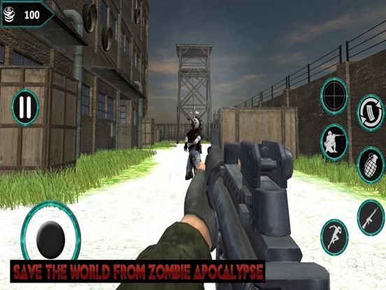 Zombies Deadly Target game screenshot